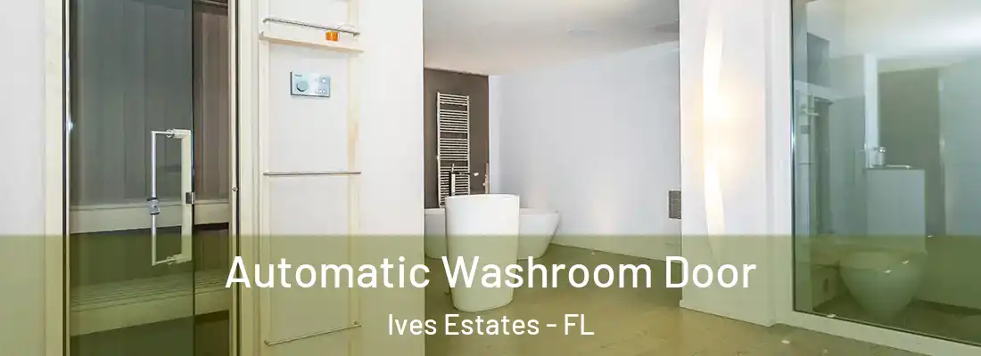 Automatic Washroom Door Ives Estates - FL